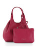 CICLAMINO | Borsa a mano in pelle martellata DUA Small