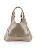 ORO | Borsa a mano in pelle martellata DUA Small