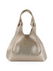 ORO | Borsa a mano in pelle martellata DUA Small