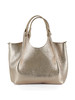 GOLD | DUA Small Handtasche aus genarbtem Leder