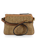 CUOIO | Borsa a spalla in in paglia e suede BROOKE