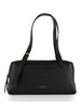 NERO | Borsa a spalla in pelle martellata DEA