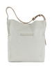 SAHNE | SIENNA Große Tasche aus genarbtem Leder