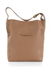 MARRONE CHIARO | Borsa in pelle martellata SIENNA Large