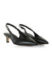 NERO | Slingback in pelle MARCIA KITTEX