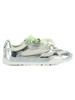 ARGENTO | Sneakers in pelle e tessuto YULIA 01