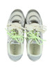 ARGENTO | Sneakers in pelle e tessuto YULIA 01