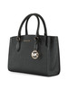 SCHWARZ | Handtasche aus Saffiano-Leder BECCA Medium