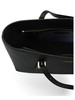 SCHWARZ | QUINN Tote Bag aus genarbtem Leder Medium