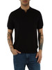 NERO | Polo derby in maglina Fresh Cotton