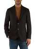 MARRONE | Giacca K-JACKET in lana vergine