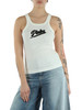 OFF WHITE | Canotta a costine CAIPIROSKA con ricamo logo
