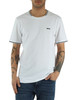 BIANCO | T-shirt in cotone stretch con scritta logo