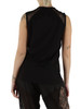 NERO | Top MOLLY con inserti in tulle e pizzo