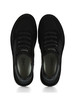 NERO | Sneakers slip on in pelle e tessuto a rete P005