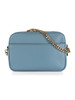 AZZURRO | Camera bag in pelle martellata BRYANT Medium