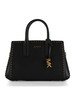 SCHWARZ | LAILA Small Handtasche aus Leder