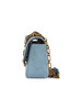 AZZURRO | Borsa a spalla in suede TRIBECA Small