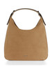 BEIGE | Borsa a spalla in nabuk NOLITA Large