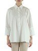WEISS | Oversize-Popelinehemd HUDSON