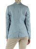 AZURBLAU | NALUT Leinen-Canvas-Jacke