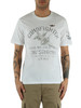 BIANCO | T-shirt in cotone fiammato regular fit