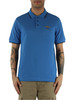 BLU CHIARO | Polo in cotone piquet regular fit