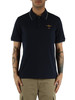 BLU SCURO | Polo in cotone piquet regular fit