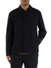 BLU SCURO | Overshirt in tessuto tecnico Second Skin
