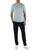 CELESTE | T-shirt in cotone Supima gasato mercerizzato HE1410007