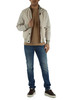 BEIGE | Giacca bomber KANT-KMU in suede e tessuto tecnico
