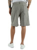 GRIGIO | Bermuda slim fit BOABER in lino e viscosa