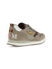 GREIGE | Sneakers in ecosuede e tessuto con patch logo