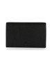 NERO | Pochette a tracolla con placca logo frontale