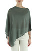 VERDE | MONOCHROME: Top a mantella in misto viscosa VELOCE