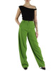 VERDE | Pantalone oversize in crepe