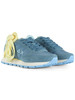 BLU CHIARO | Sneakers in pelle e tessuto ALLY SOLID