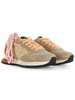 BEIGE | Sneakers in pelle e tessuto ALLY COLOR EXPLOSION