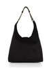 NERO | Borsa hobo in ecosuede stampa cocco