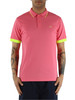 ROSA | Polo aus Baumwoll-Piqué mit fluoreszierenden Details