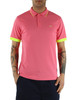 ROSA | Polo aus Baumwoll-Piqué mit fluoreszierenden Details