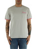 GRIGIO CHIARO | T-shirt in cotone piquet stretch con taschino