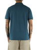 BLU CHIARO | Polo in cotone piquet con dettagli a contrasto