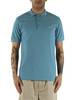 AZZURRO | Polo in cotone piquet effetto vintage