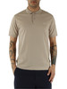 BEIGE | Polo in cotone piquet stretch