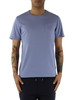 HELLVIOLETT | Baumwoll-T-Shirt mit Brusttasche