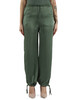 VERDE | MONOCHROME: Pantalone effetto stropicciato BRONZO