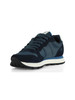 BLU SCURO | Sneakers in pelle e tessuto TOM SOLID