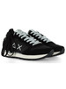 NERO | Sneakers in pelle e tessuto TOM SOLID