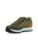 VERDE MILITARE | Sneakers in pelle e tessuto TOM MULTICOLOR